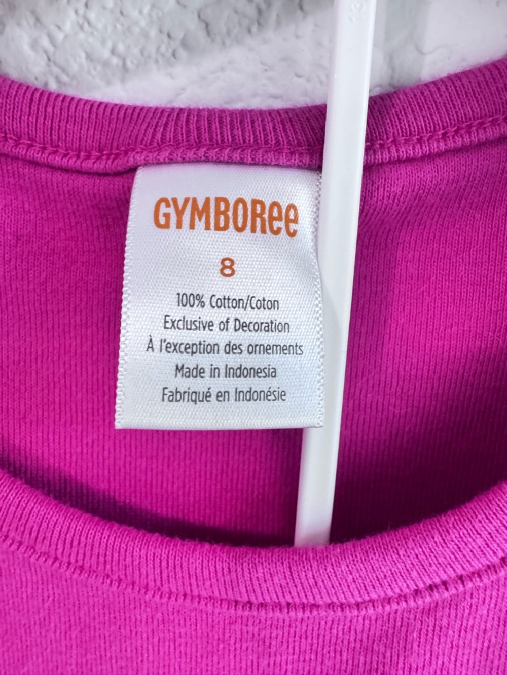 Gymboree Girls Tea Party Top & 2 Capri Leggings Lot Size 7/8 Pink Floral - Picture 15 of 16